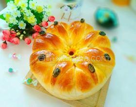 酸奶太陽花環(huán)面包