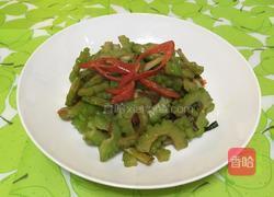 豆瓣苦瓜的做法图解6