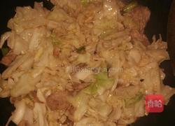 爆炒圆白菜的做法图解4