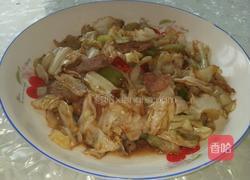 爆炒圆白菜的做法图解6