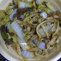 娃娃菜粉条丸子的做法[图]