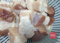 鲜笋烧肉的做法图解2