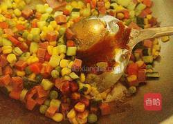 什锦火腿炒饭的做法图解11