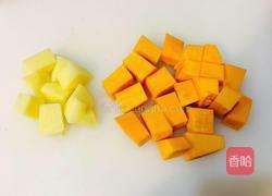 起舞弄清影——芦笋奶油香肠蝴蝶面 配 南瓜浓汤的做法图解2