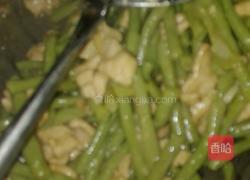 长豆炒肉片的做法图解4