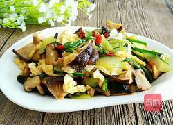 香菇瓜片滑蛋的做法图解7