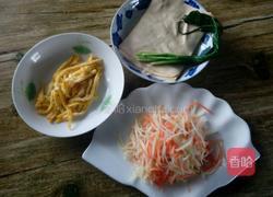 豆腐皮卷三丝的做法图解9