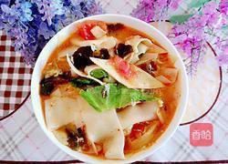 烩面片的做法图解14