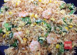 虾仁芝士焖饭的做法图解8