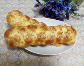 淡奶油辮子面包