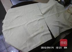 香菇肉沫豆皮卷的做法图解3