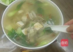 蟹味菇鲜菜汤的做法图解9