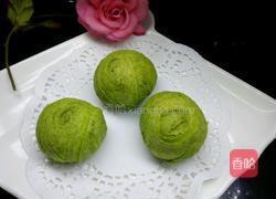翡翠莲蓉蛋黄酥的做法图解23