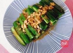 蒜香麻酱黄瓜条的做法图解8