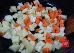 咖喱牛肉芝士的做法图解2