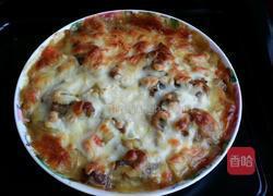 咖喱牛肉芝士的做法图解8