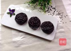 桂香黑米糕的做法图解6