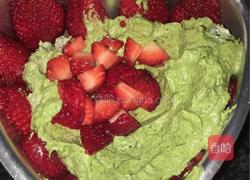 草莓抹茶芝士蛋糕的做法图解12