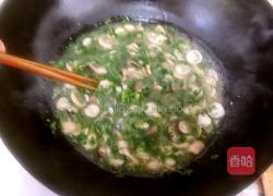 双菇荠菜羹的做法图解10