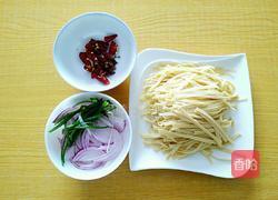 葱香干豆腐的做法图解1