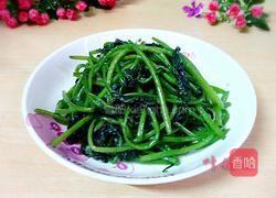 蒜蓉炒番薯叶的做法图解6