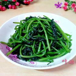 蒜蓉炒番薯叶的做法[图]