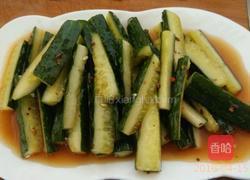 酸辣甜黄瓜条的做法图解4