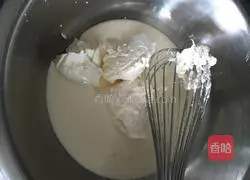 Illustration of how to make light cheesecake 3