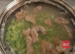 蚕豆肉片汤的做法图解3