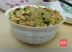 双菇咖喱炒饭的做法图解12