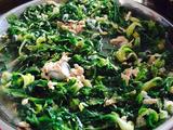上汤荠菜肉丝的做法[图]