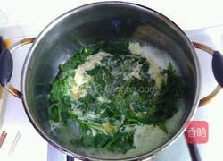 菊花叶蛋花汤的做法图解5