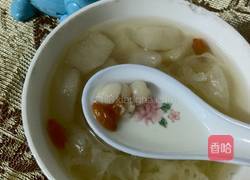 雪梨银耳炖川贝的做法图解4