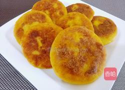 红薯糯米椰丝饼的做法图解10