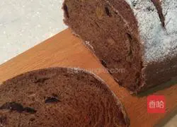 Illustration of how to make unsweetened cocoa nuts bread 6
