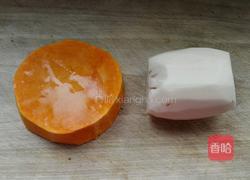 清爽藕块蒸南瓜的做法图解2