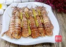 白煮虾菇的做法图解5