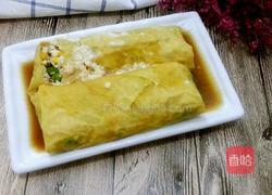 黄金菌菇卷的做法图解12