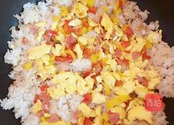 三色炒饭的做法图解7