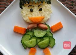 创意早餐（土司娃娃）的做法图解7