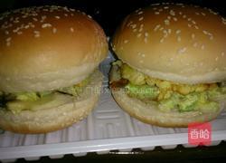 加迪尼尼龙利鱼腐汉堡的做法图解7