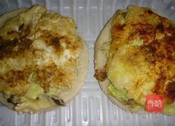 加迪尼尼龙利鱼腐汉堡的做法图解6