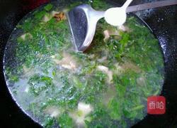 荠菜豆腐汤的做法图解10