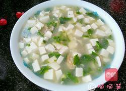 荠菜豆腐汤的做法图解17