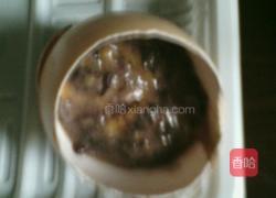 梨香咖啡茶渣芒果黑米蛋壳糕（龙利鱼腐菜蔬味）的做法图解4