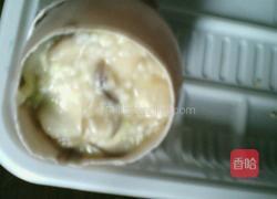 梨香咖啡茶渣芒果黑米蛋壳糕（龙利鱼腐菜蔬味）的做法图解5