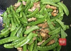 烧肉炒荷兰豆的做法图解8