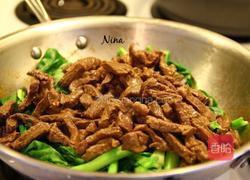 芥蓝炒牛小排的做法图解6