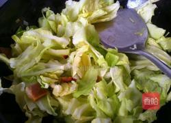 手撕包心菜的做法图解3