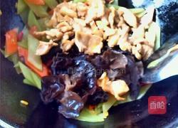 蚝油青笋熘鸡片的做法图解8